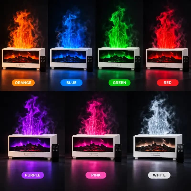 Colorful Humidifier (White)